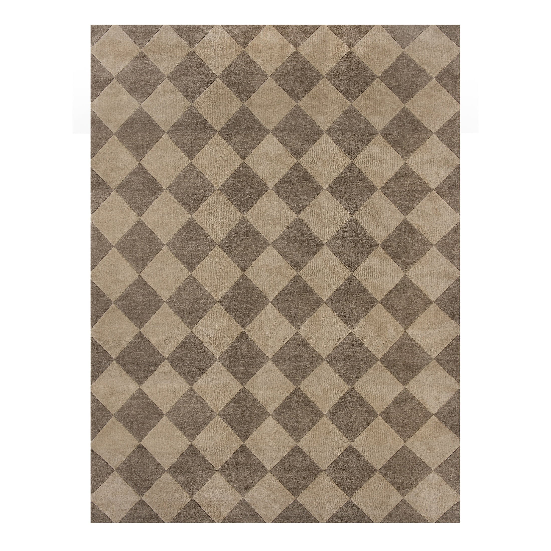 Better Homes & Gardens Brown Diamond Indoor 8.75' x 12' Area Rug - Walmart.com | Walmart (US)