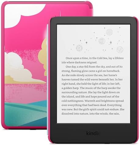 Amazon Kindle Kids 16GB (newest model) - If it breaks, we will replace it, includes ad-free books... | Amazon (US)