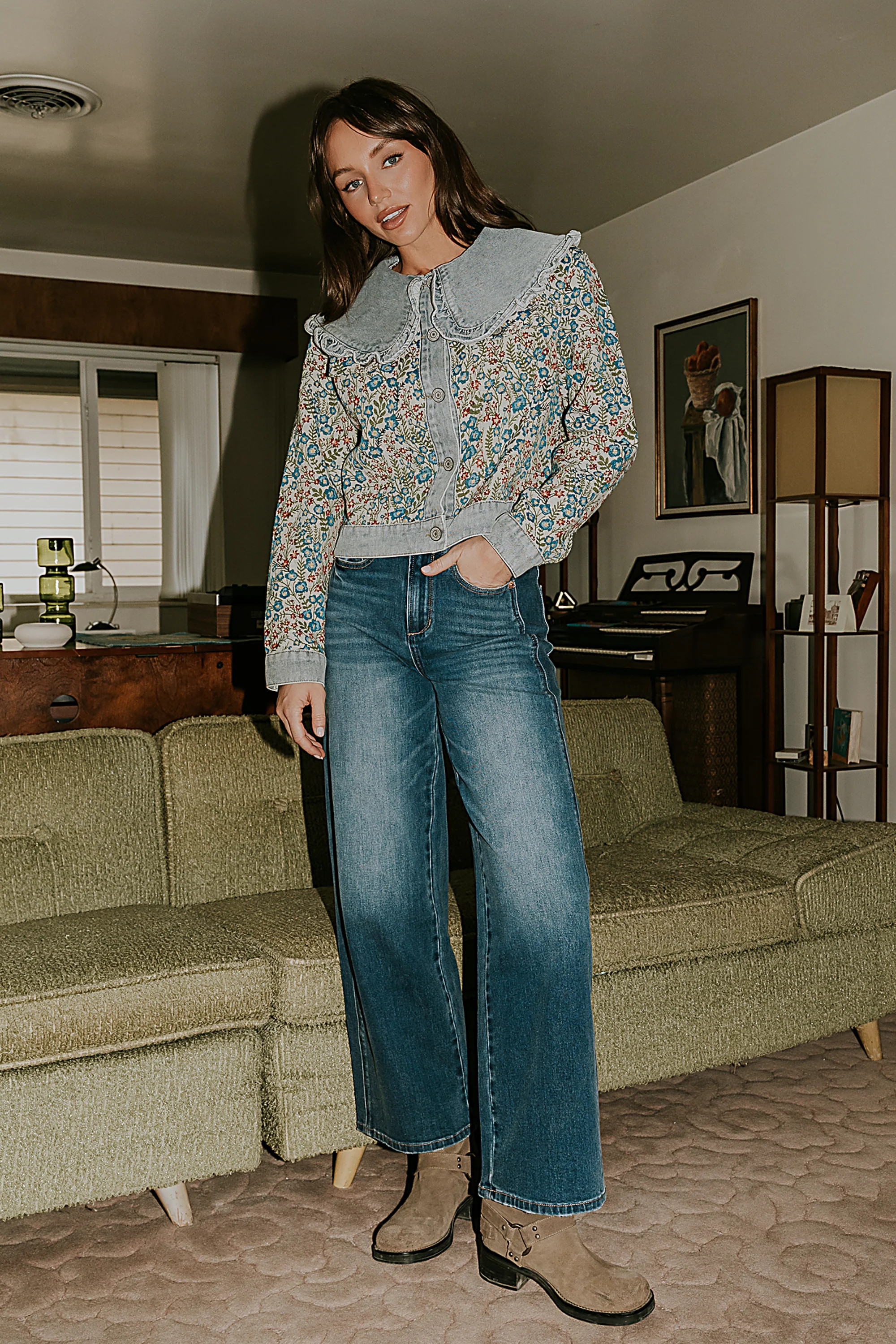 Tisha Floral Jacket | Böhme US