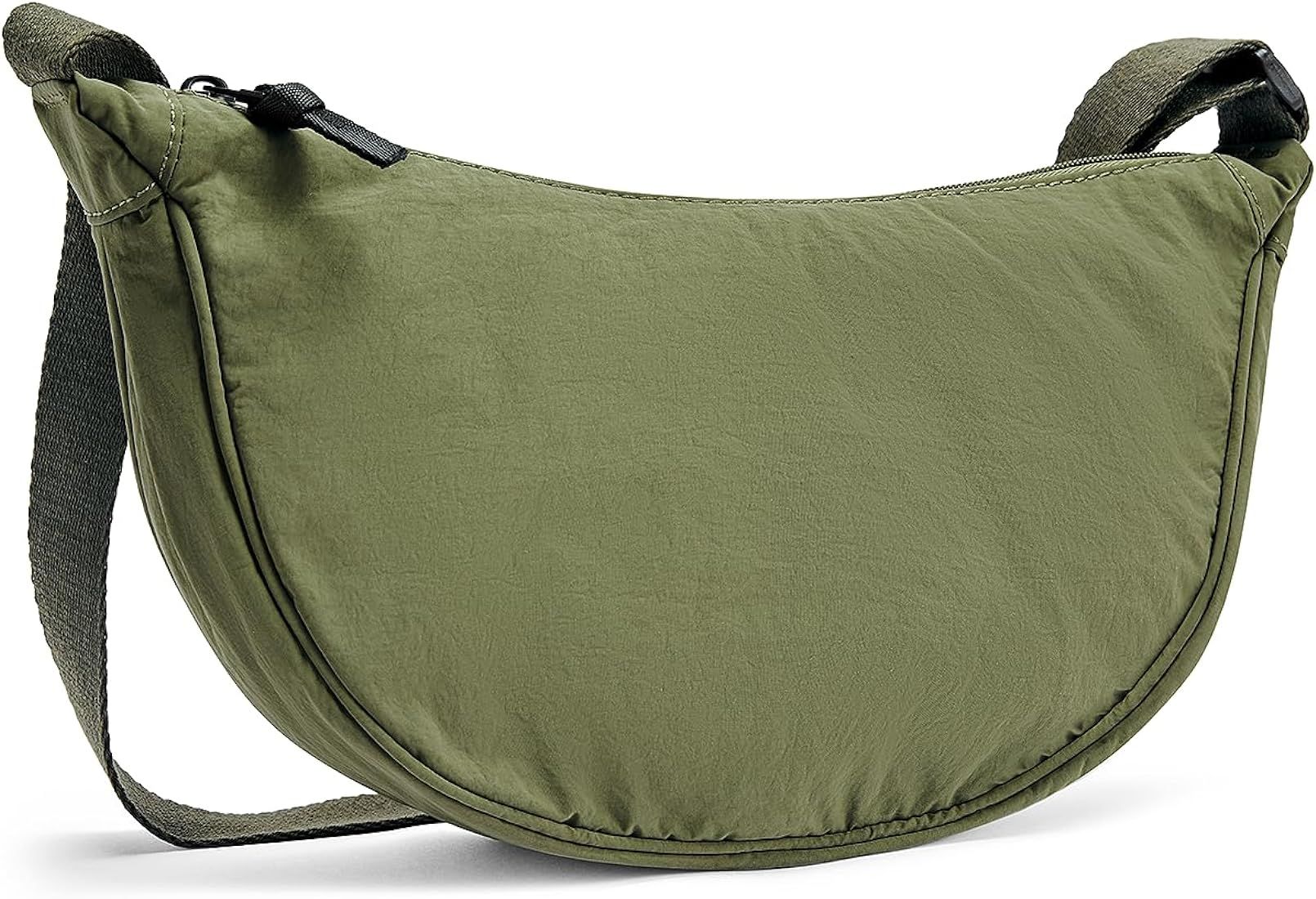 WESTBRONCO Crescent Bag Crossbody Bags for Women Trendy Small Nylon Fanny Pack Sling Hobo Bag Sof... | Amazon (US)