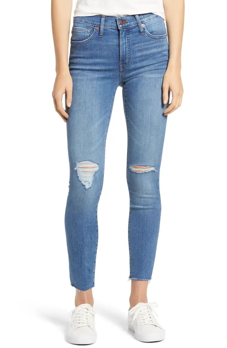 9-Inch Mid-Rise Skinny Jeans | Nordstrom