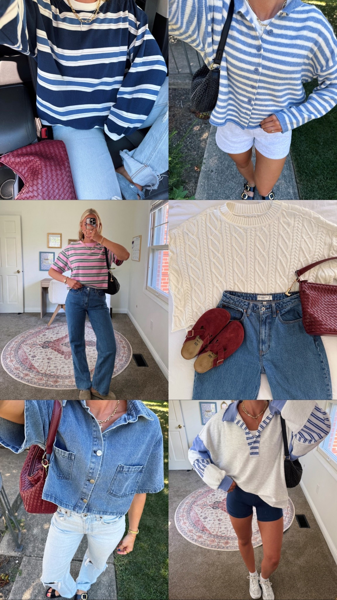 All tops launching at my store (Waterlilyclothing.com) THIS SUNDAY 3pm ET 🩷🌲🍁🫐✨