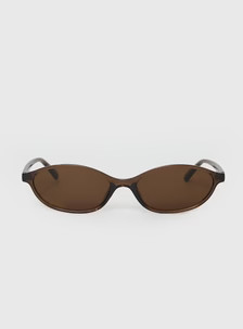 Wonderful World Sunglasses Brown | Princess Polly US