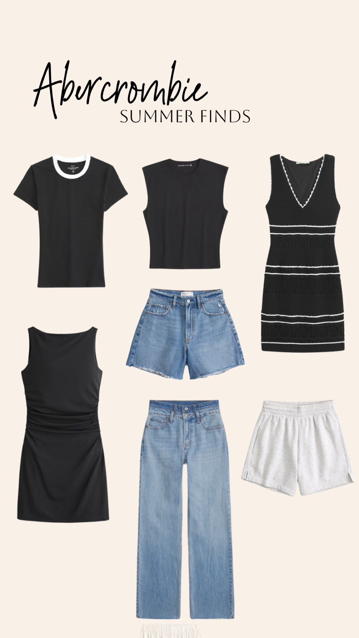 Abercrombie summer finds #abercrombiepartner #abercrombiestyle @abercrombie 
The best shorts!!!! 