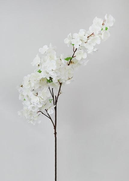 Faux Cherry Blossom in White - 44" | Afloral (US)