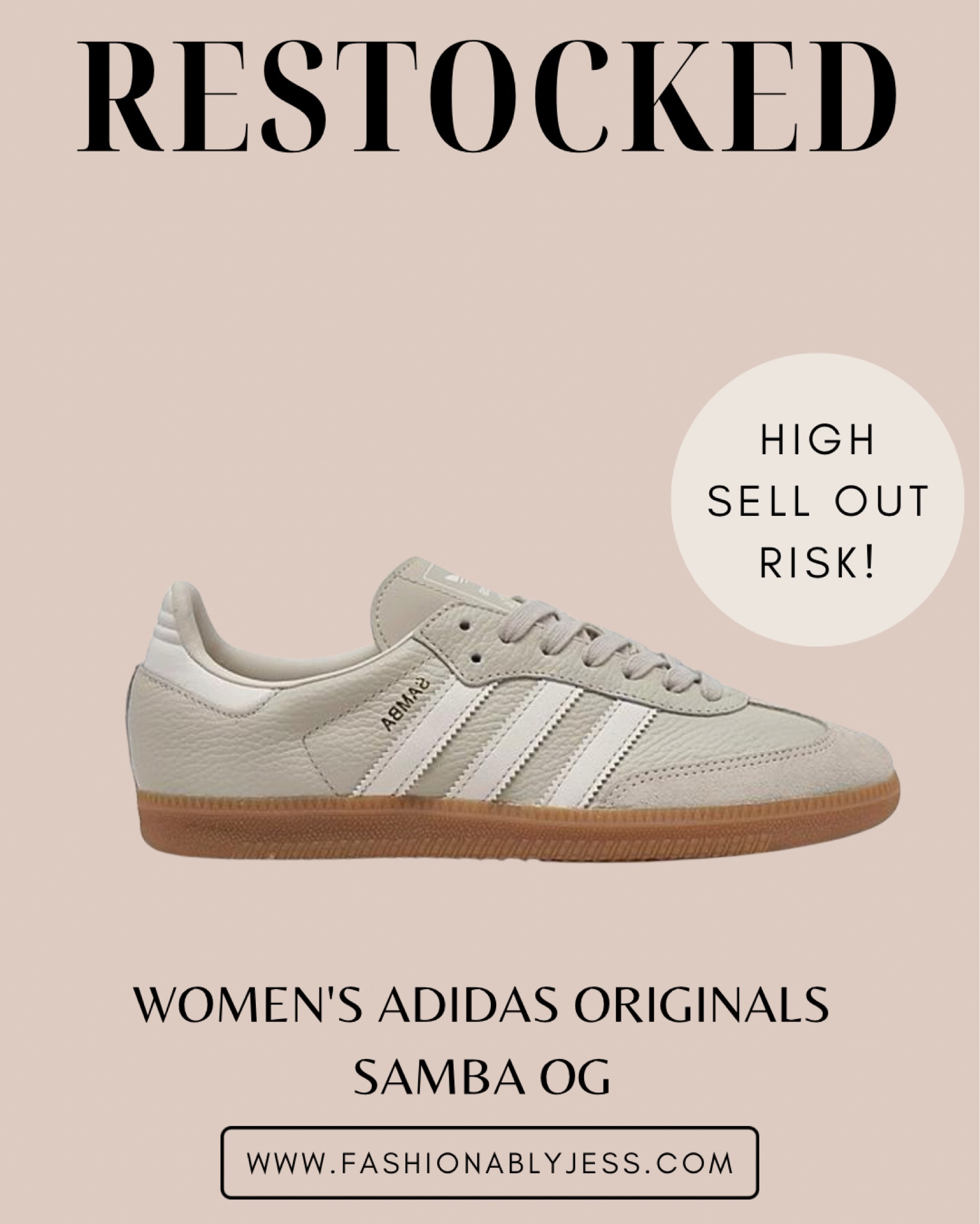 Restock to samba OG sneakers just bought

#LTKfindsunder100 #LTKover40 #LTKsalealert