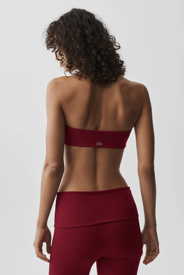 ALO Softsculpt Feel The Heat Halter Bra | Alo Yoga