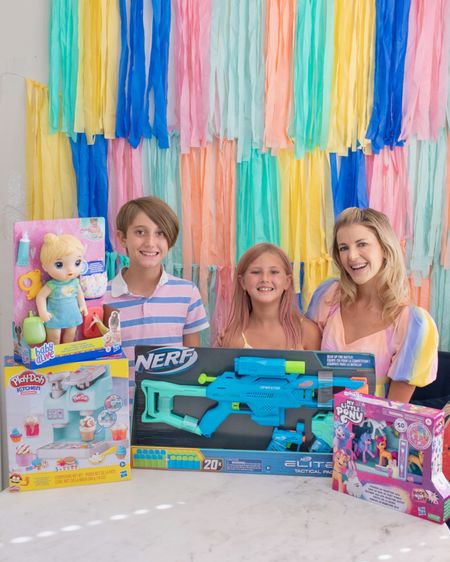 Shopping for a kid’s birthday present? We always find great presents at Target. Here are 4 fun bday present ideas @nerf @playdoh @mylittlepony from @target

#Happybirthdayattarget #Target #Hasbro #TargetPartner 

#LTKfamily #LTKkids