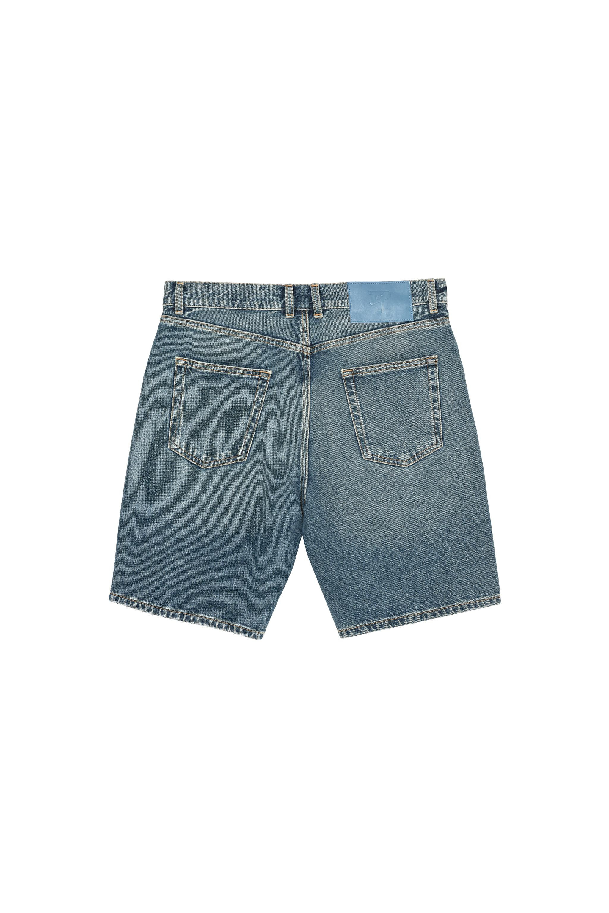 STRAIGHT FIT DENIM SHORTS | Zara US