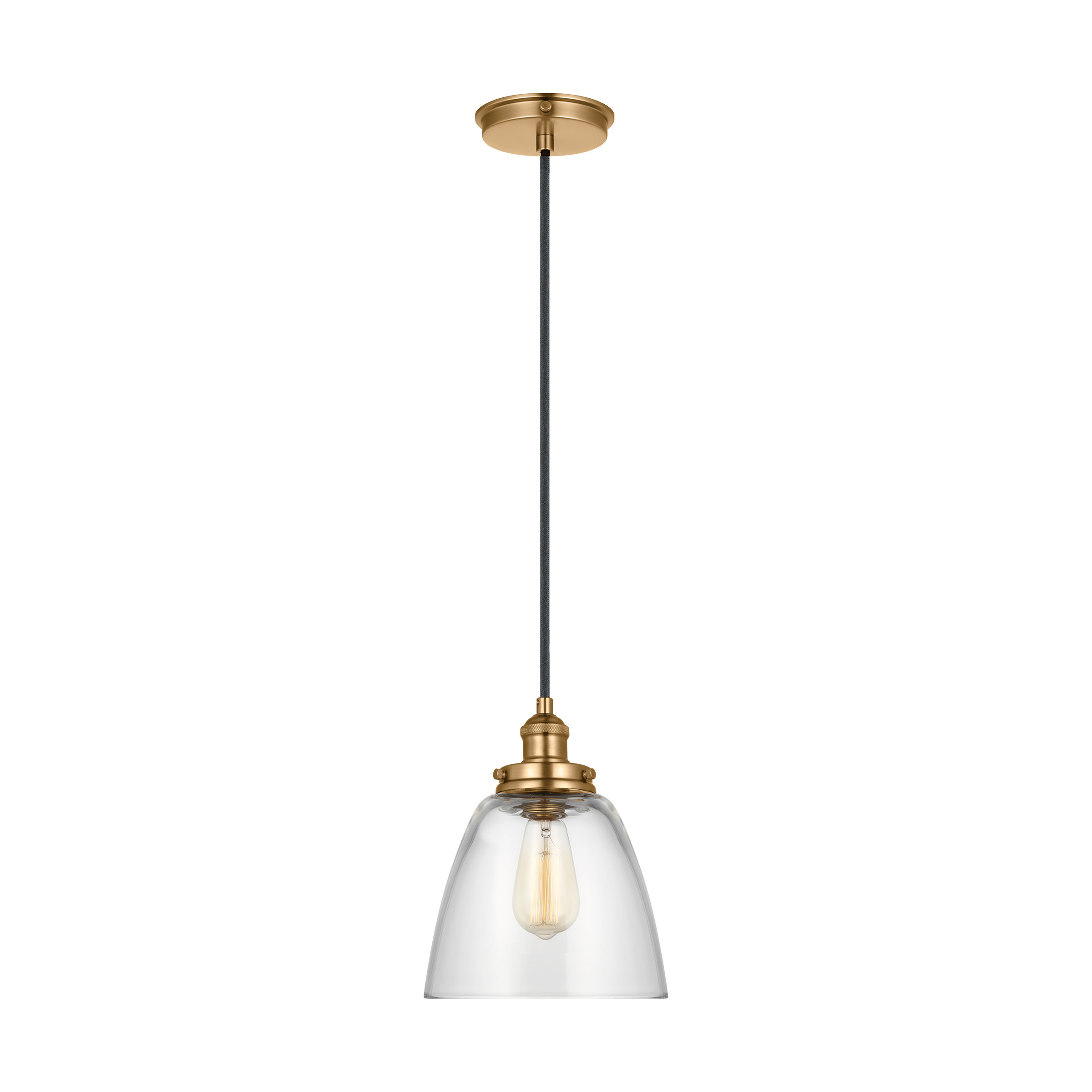 Baskin Dome Pendant | Visual Comfort