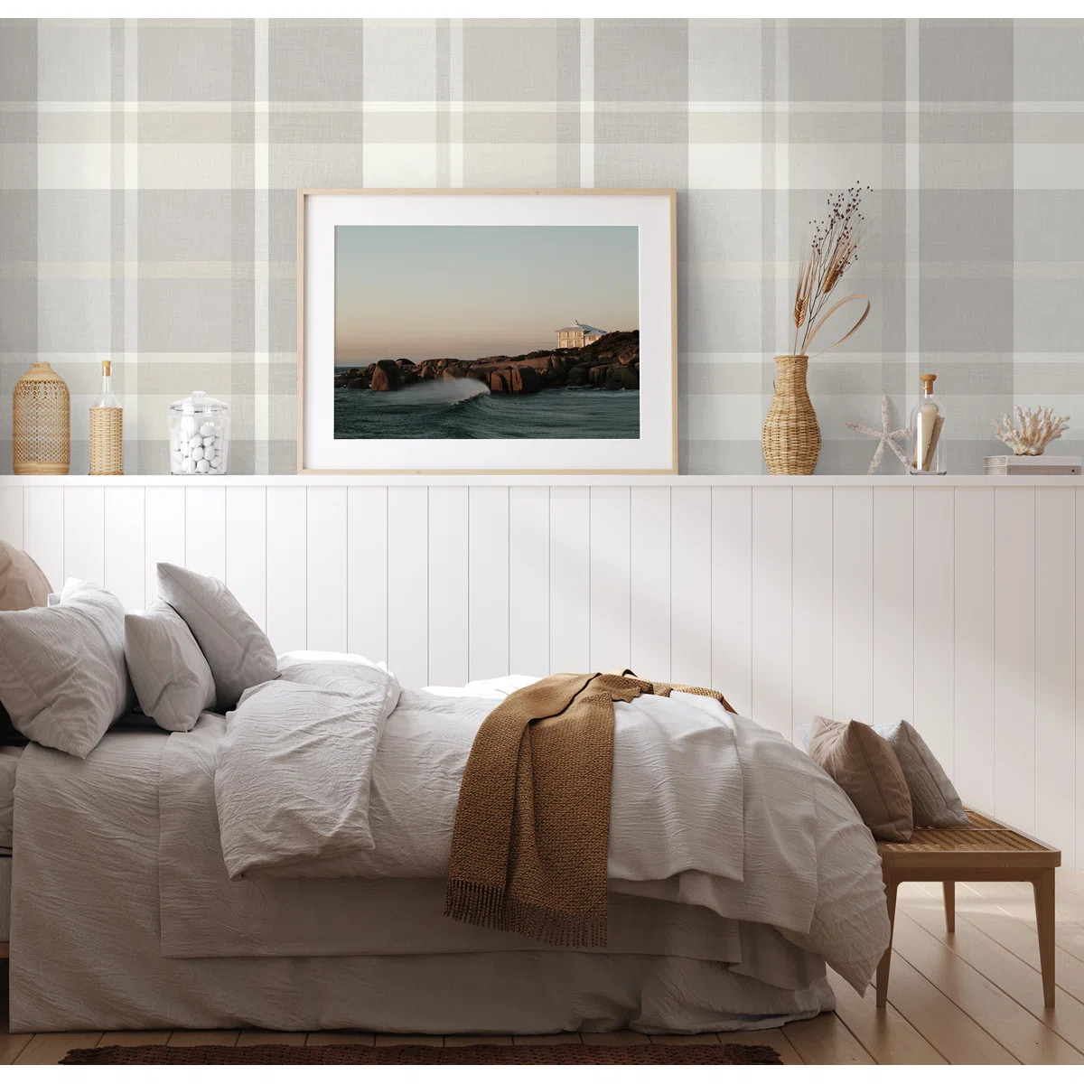 Ciera Plaid Roll | Wayfair North America
