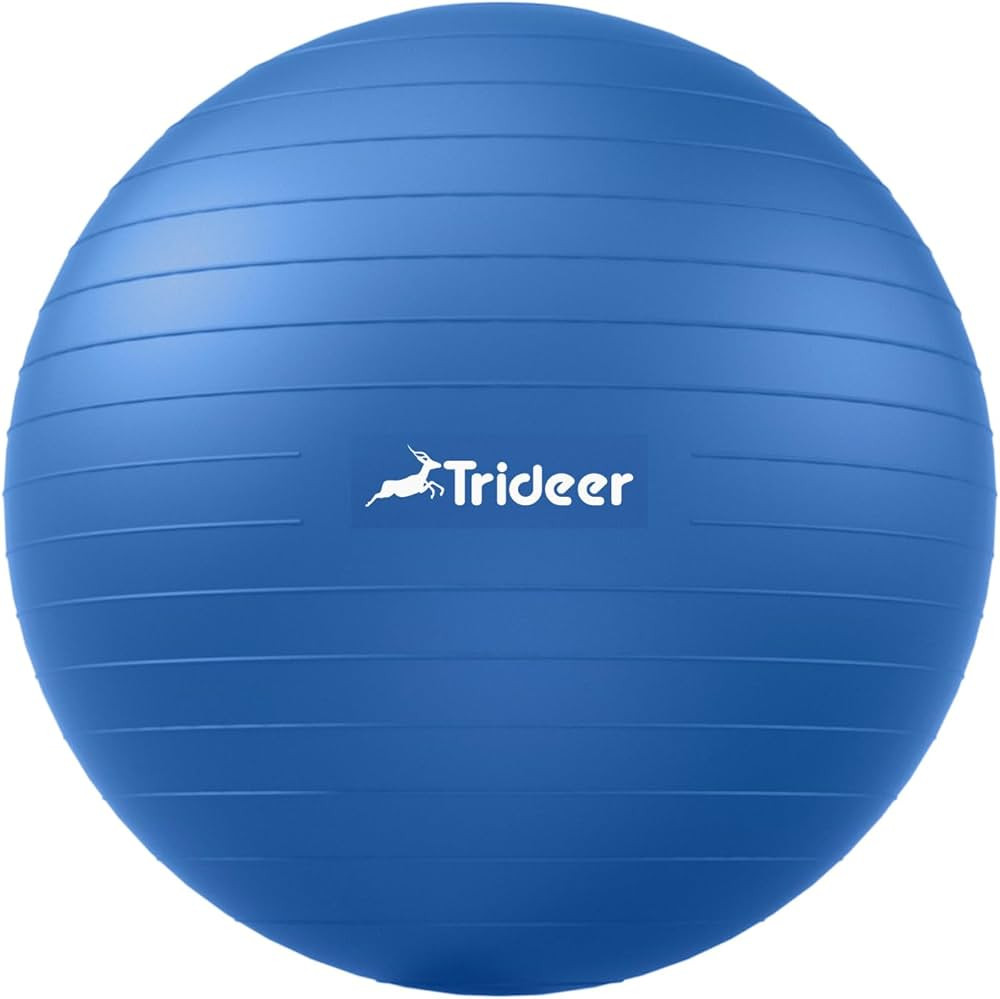 Trideer Yoga Ball Exercise Ball for Working Out, 5 Sizes Gym Ball, Birthing Ball for Pregnancy, S... | Amazon (US)