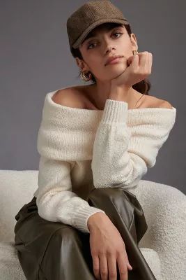 Slouchy Cowl Neck Sweater | Anthropologie (US)