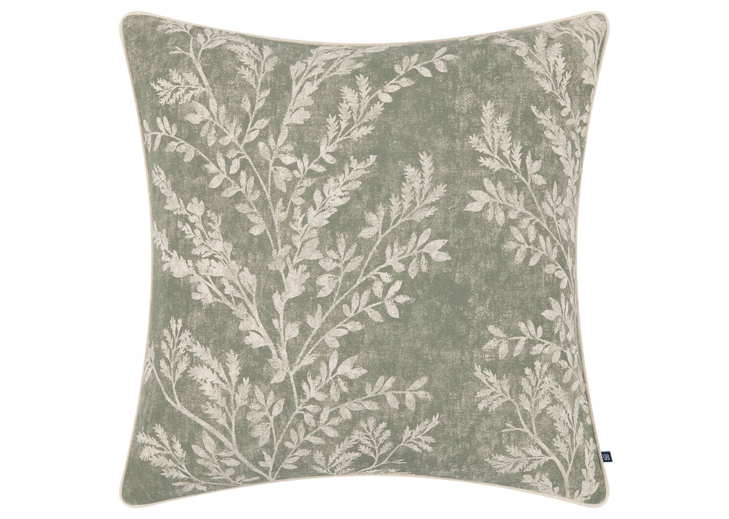 Lydia Cotton Pillow 20x20 Sage/Sand | Urban Barn