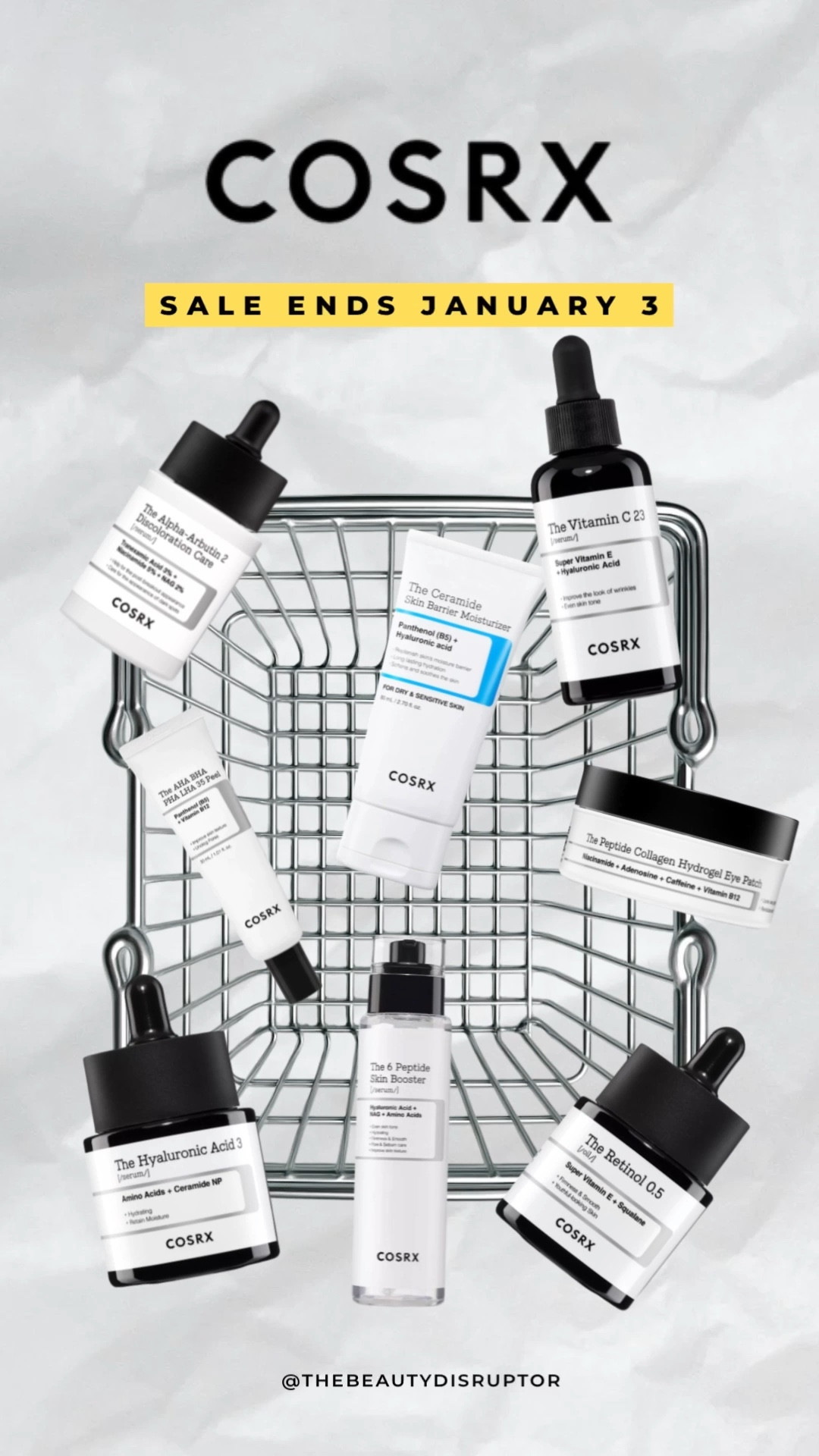 Give yourself some much needed self- care with COSRX. Pamper your skin and get your winter glow-up with these top Korean skincare products.

Take advantage of the Love Your Skin Event happening right now at Ulta, and receive a discount on selected products. Sale ends January 3, 2026.

#Kbeauty #KoreanSkincare #COSRX #sale #Ulta #LTKselfcare

#LTKFindsUnder50 #LTKSaleAlert #LTKBeauty