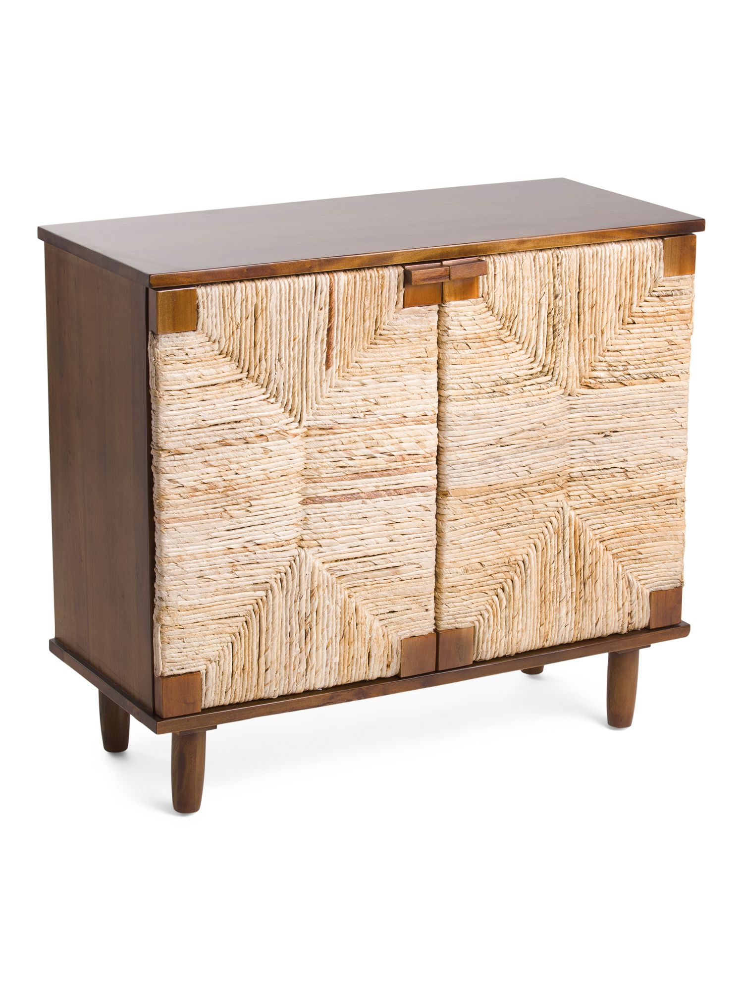 Taysa Banana Leaf 2 Door Cabinet | TJ Maxx