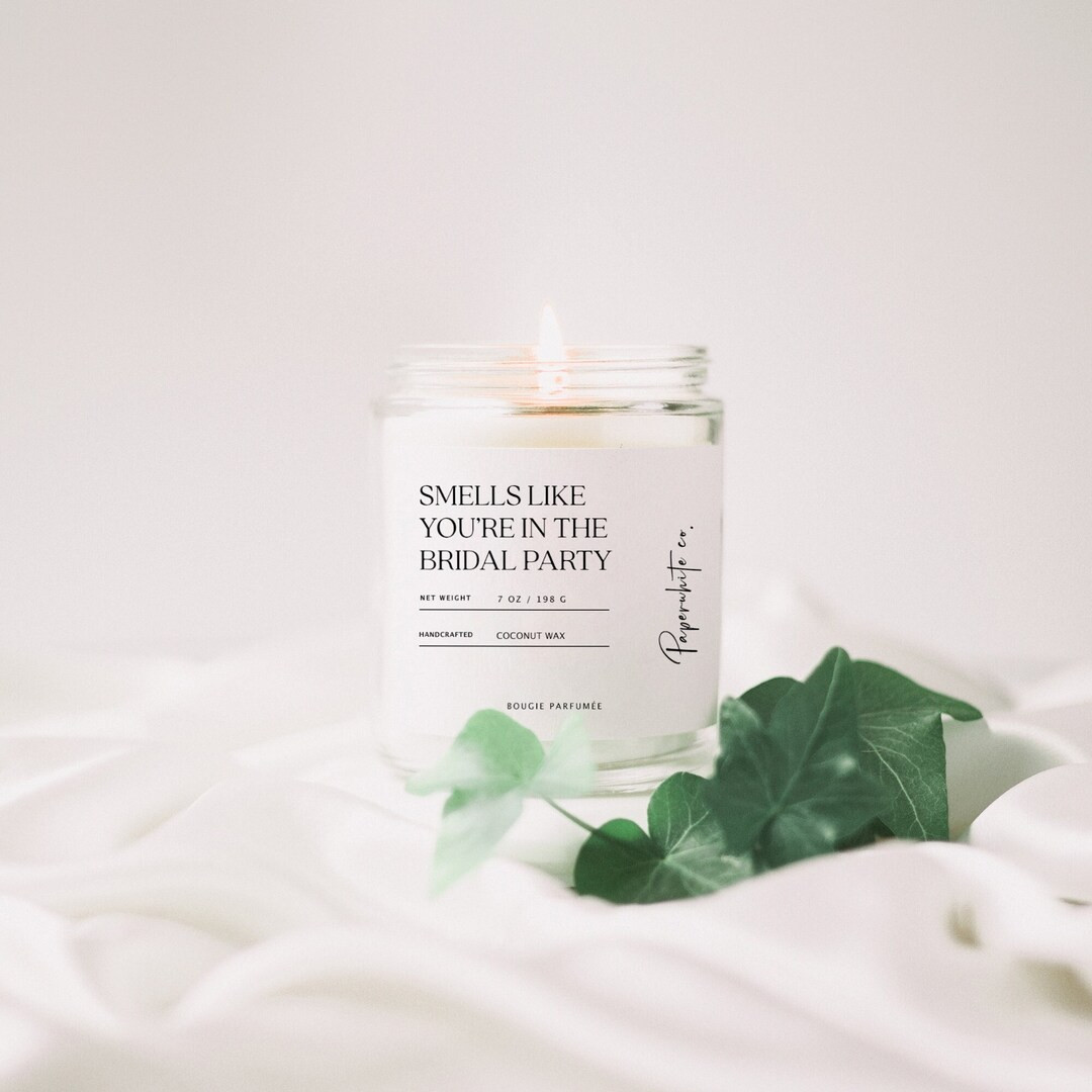 Bridesmaid Gifts Bridesmaid Proposal Bridesmaid Candle Wedding - Etsy | Etsy (US)