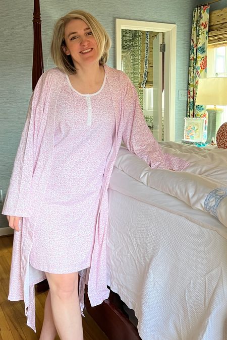 Use code MOTHERSDAY for 20% off women’s robes and pajamas. You will love the Pima cotton! I’ve been living in these robes in night and morning because they  are so lightweight, 100% cotton and very breathable! 

#LTKSaleAlert