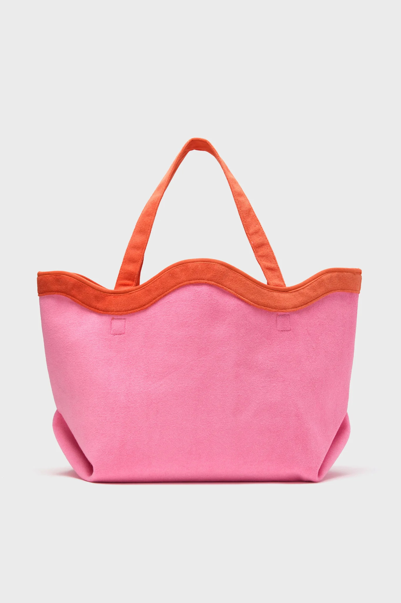 Pink and Tangerine Terrycloth August Tote | Tuckernuck (US)
