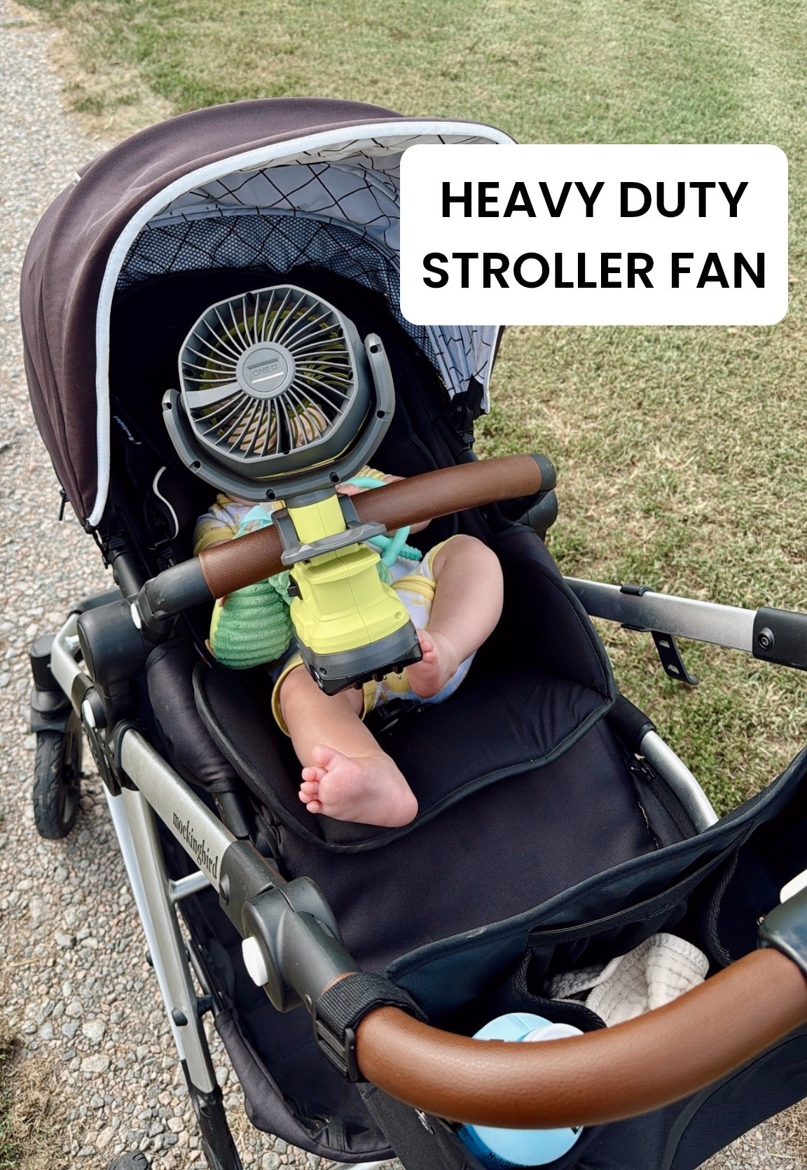 I got so tired of those twisting stroller fans with short battery life, this heavy duty clip fan has been a GAME CHANGER. 

#LTKKids #LTKFamily #LTKBaby