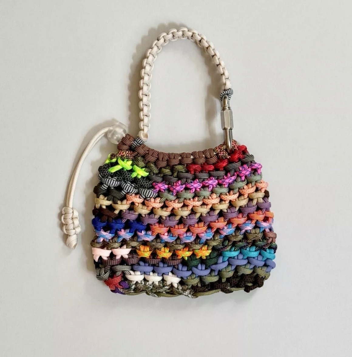 My Tumbleweeds Paracord Handbag

The My Tumbleweeds mini handbag was handmade with love. It features ultra-strong paracord that can stretch to fit all of your daily essentials, a cord lock closure to keep your items in place, and a steel link to make house keys (and other clip-able items) easy to reach.

#LTKSeasonal #LTKootd #LTKTravel