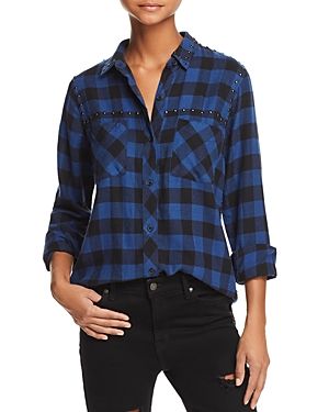 Rails Rex Studded Plaid Shirt | Bloomingdale's (US)