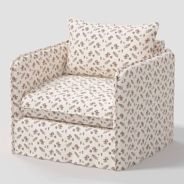 Berea Slouchy Lounge Chair with French Seams - Threshold™ | Target