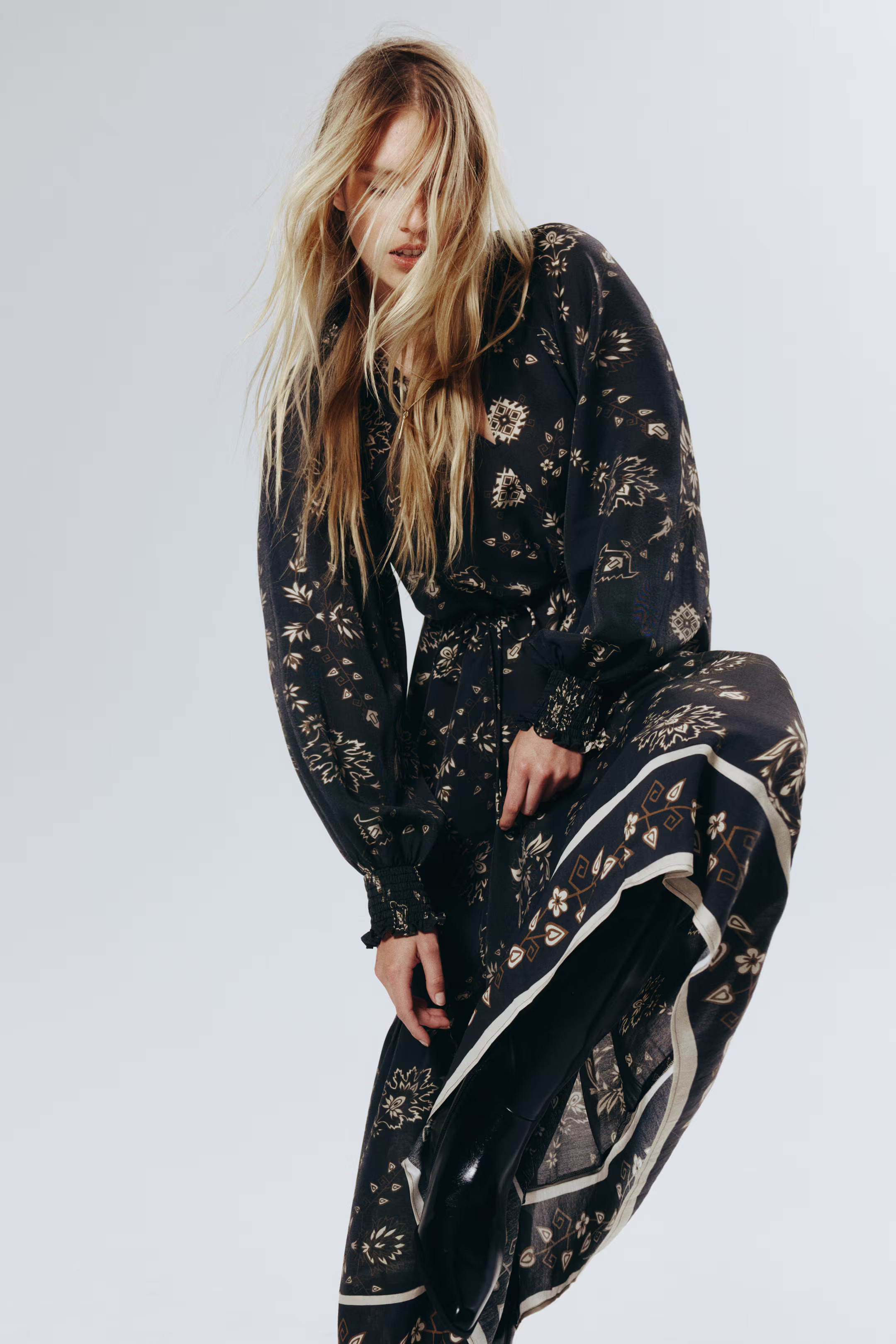 Smocked-Detail Dress | H&M (US + CA)