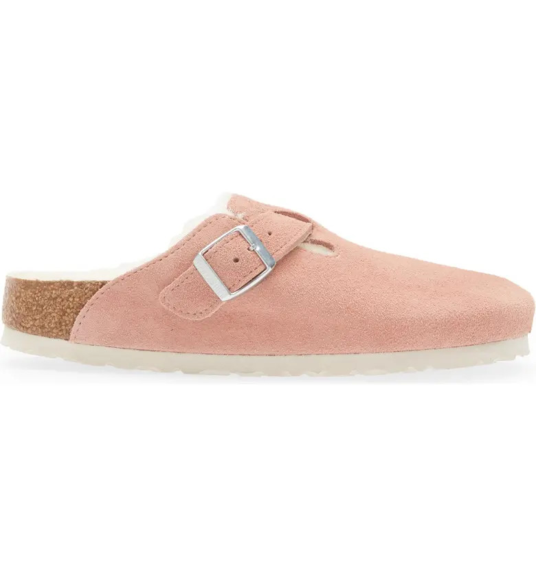 Birkenstock Boston Genuine Shearling Lined Clog | Nordstrom | Nordstrom
