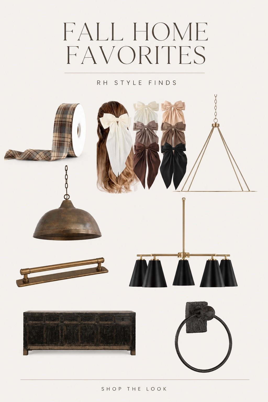 Curated RH-Style Home Favorites

Timeless home finds with a Restoration Hardware-inspired look. I’m loving the warm brass lighting, vintage-inspired hardware, rich wood tones, cozy plaid ribbon, and neutral accessories that bring an elevated, collected feel to any space. Shop all of my current favorites in one place.

#LTKHome #LTKSaleAlert #LTKSeasonal