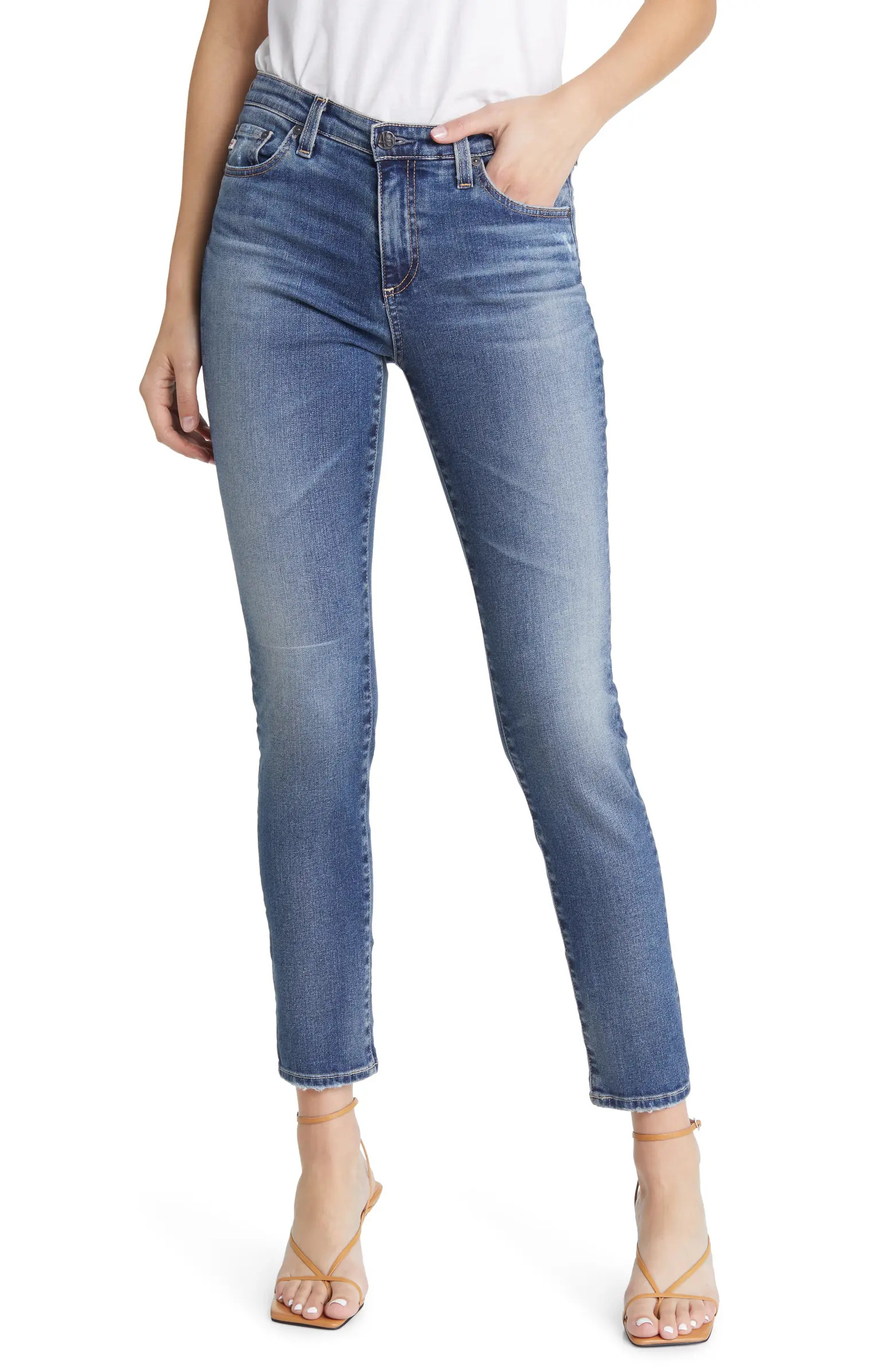 Prima Mid Rise Ankle Cigarette Jeans | Nordstrom