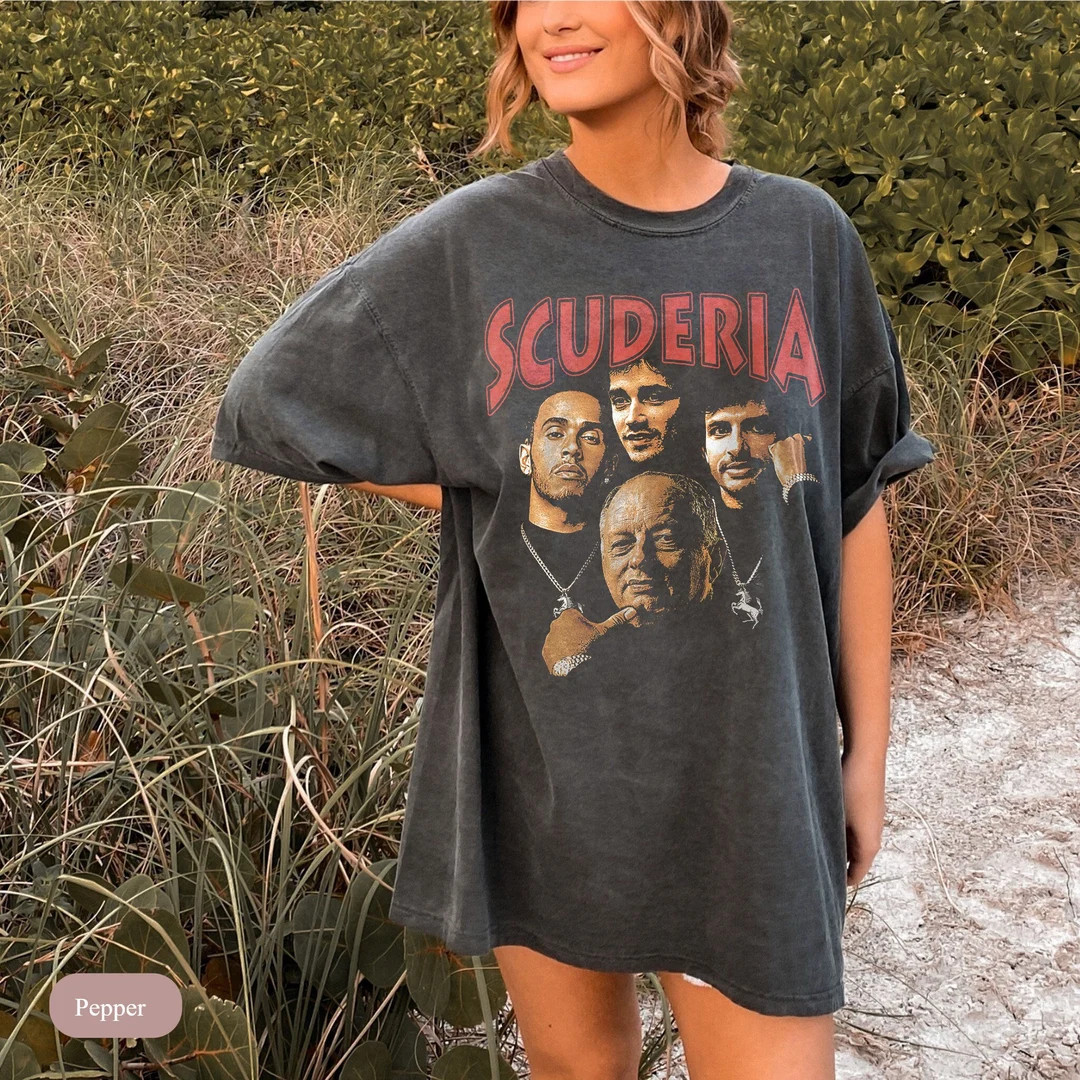 Scuderia Parody Comfort Colors Shirt, Scuderia F1 Team Parody Graphic Tee, Leclerc Meme Shirt, Sa... | Etsy (US)