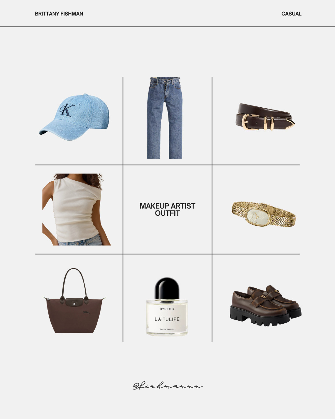 A more relaxed makeup artist outfit for content days, engagement shoots, and softer glam bookings. Casual but intentional — because even laid-back looks should feel elevated. 

 

#LTKdayinmylife #LTKgrwm #LTKootd