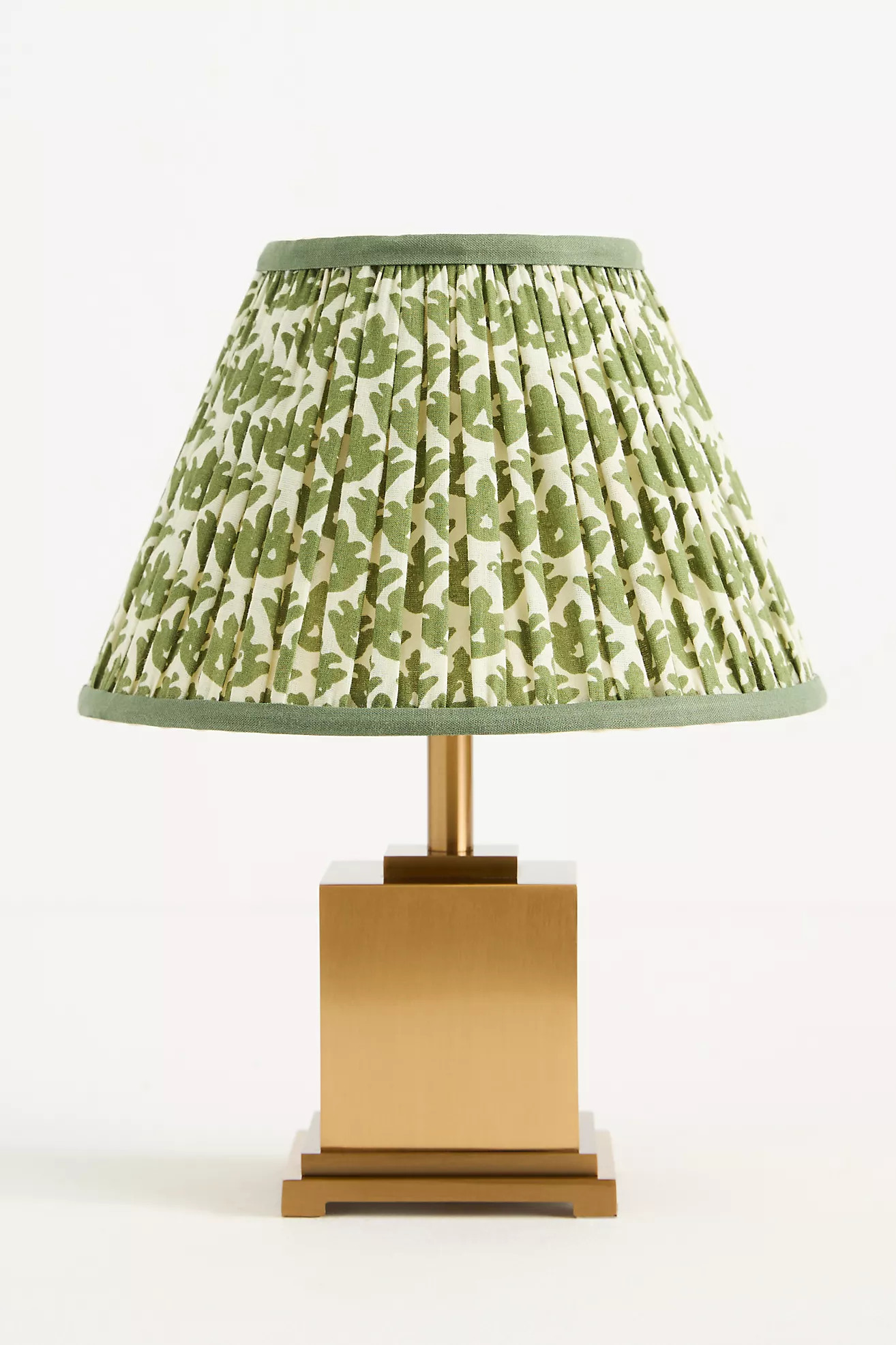 Pooky The Walter Cordless Rechargeable Metal Ruched Shade Table Lamp | Anthropologie (US)