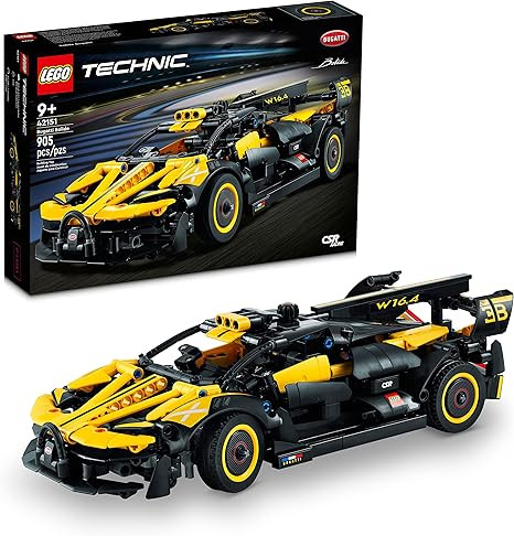 LEGO Technic Bugatti Bolide Racing Car Building Set - Model and Race Engineering Toy for Back to ... | Amazon (US)