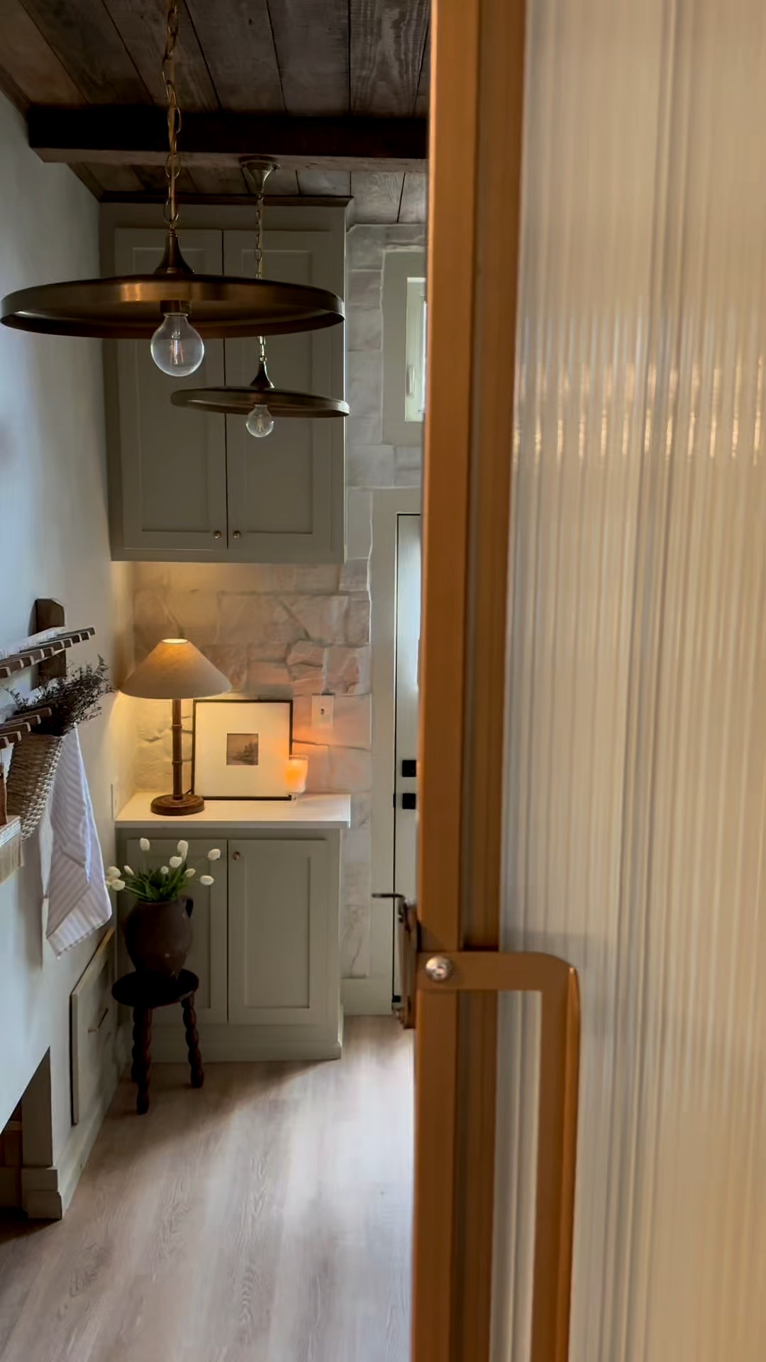 Laundry feels a little easier with no big lights on. @Joon Loloi launched their spring line today and I picked this cutie lamp for my laundry room corner. I have a battery powered lightbulb in it from Amazon. Find all the links here  

#LTKHome #LTKSeasonal