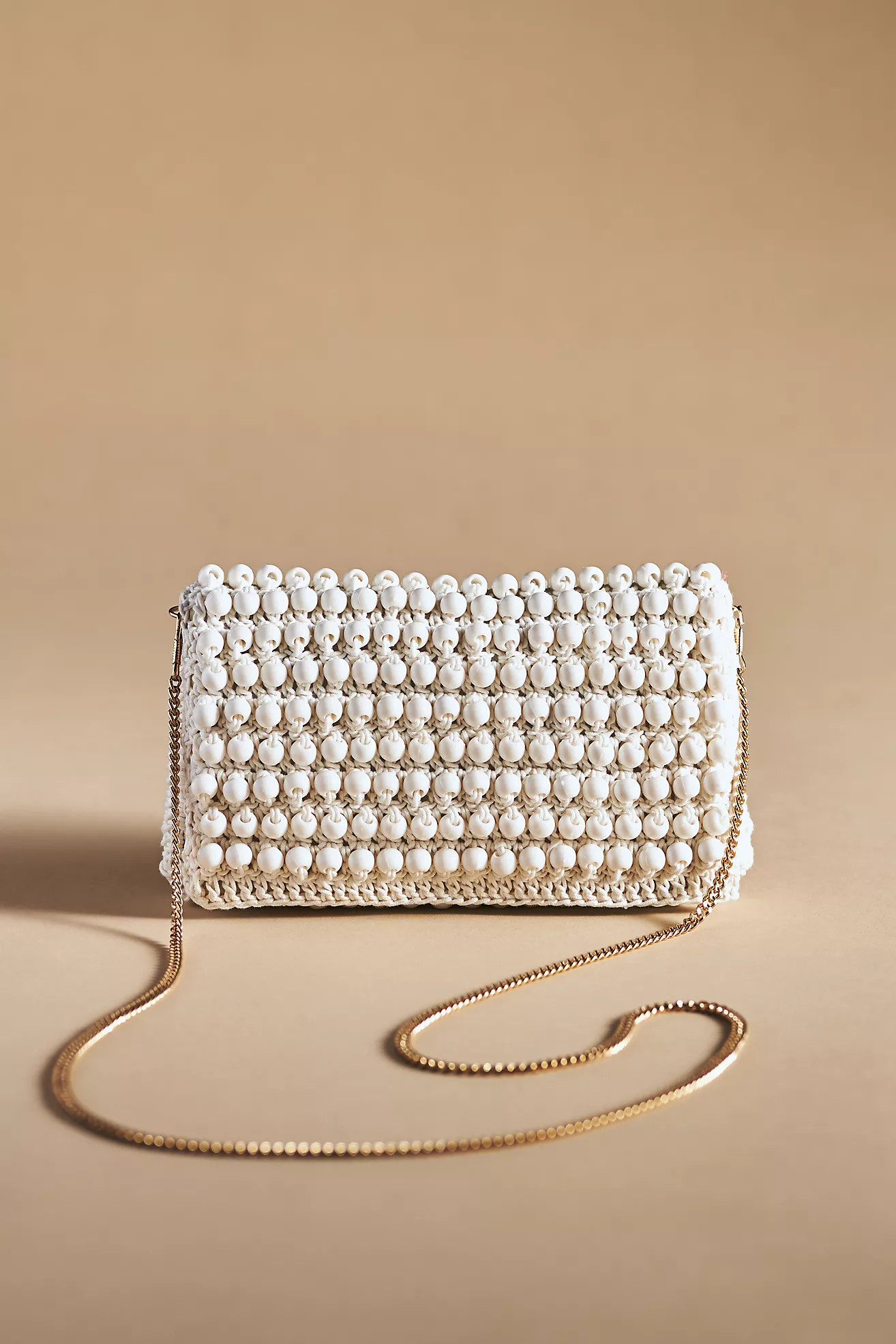 Beaded Crochet Clutch | Anthropologie (US)
