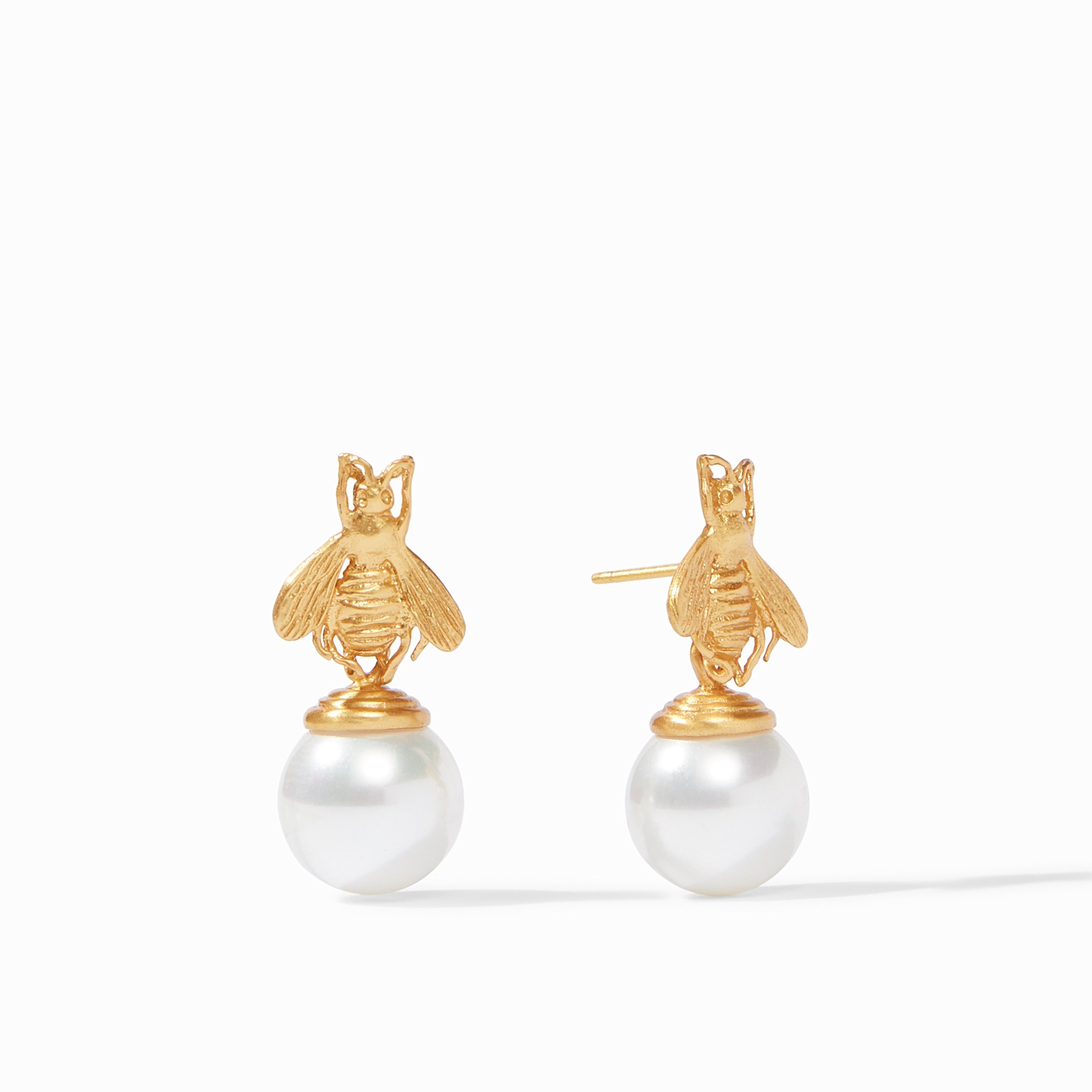 Bee Pearl Drop Earring | Julie Vos