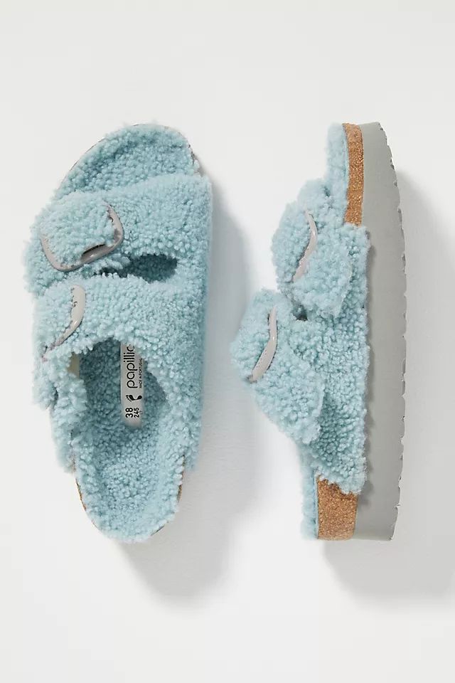 Birkenstock Arizona Teddy Sandals | Anthropologie (US)