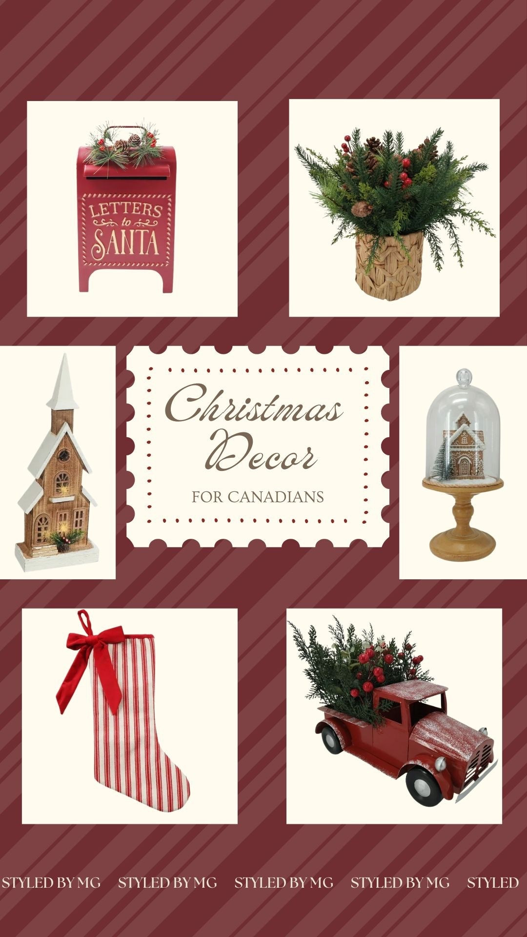 Christmas decor for Canadians! 

#LTKholiday #LTKhome #LTKcanada