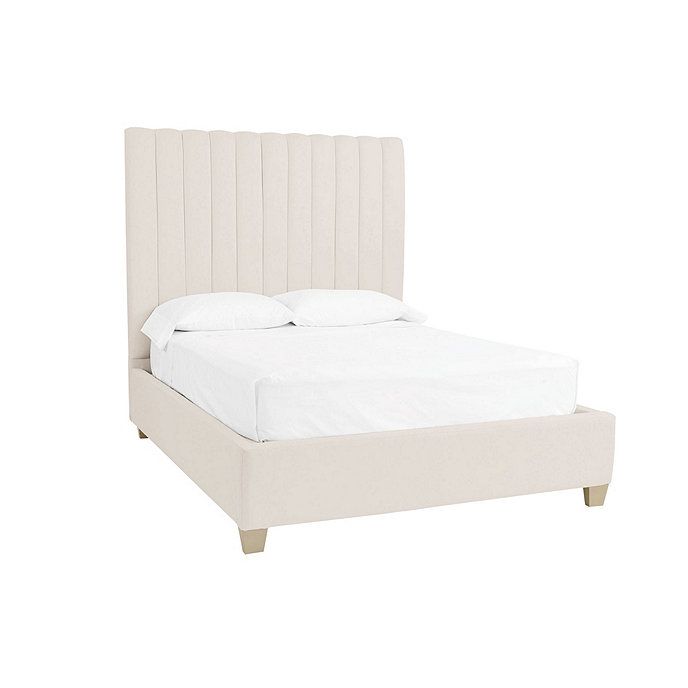 Brie Channel Upholstered Bed - 68' | Ballard Designs, Inc.