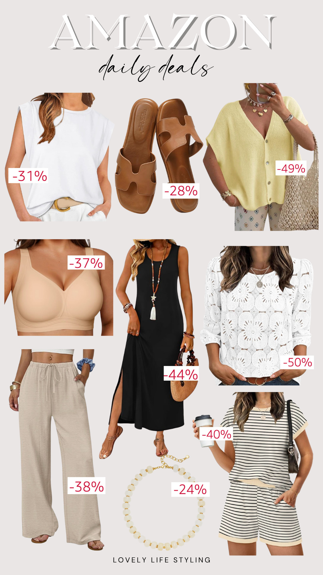 Amazon Daily Deals 🤍 

 #LTKSeasonal #LTKSaleAlert #LTKWorkwear