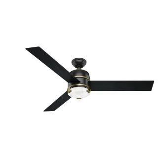 Bureau 60" 3 Blade Indoor DC Ceiling Fan with Blades, Remote Control, and LED Light Kit | Build.com, Inc.