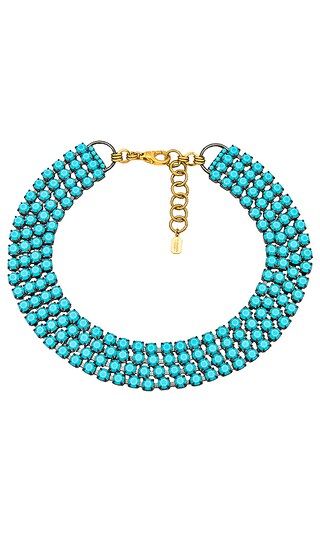 Eula Necklace in Turquoise | Revolve Clothing (Global)