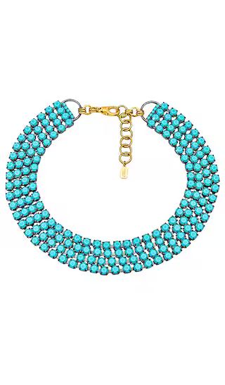 Eula Necklace in Turquoise | Revolve Clothing (Global)