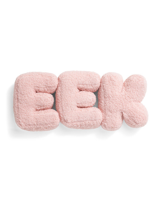 Oversized Sherpa Eek Decor | Halloween | Marshalls | Marshalls
