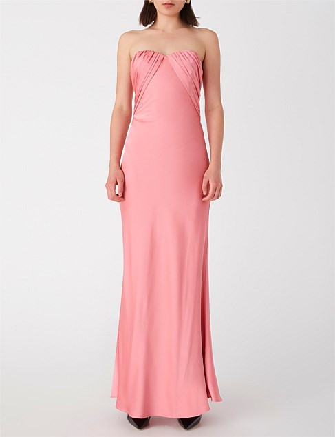 LIVIA SATIN MAXI DRESS | David Jones (Australia & New Zealand)