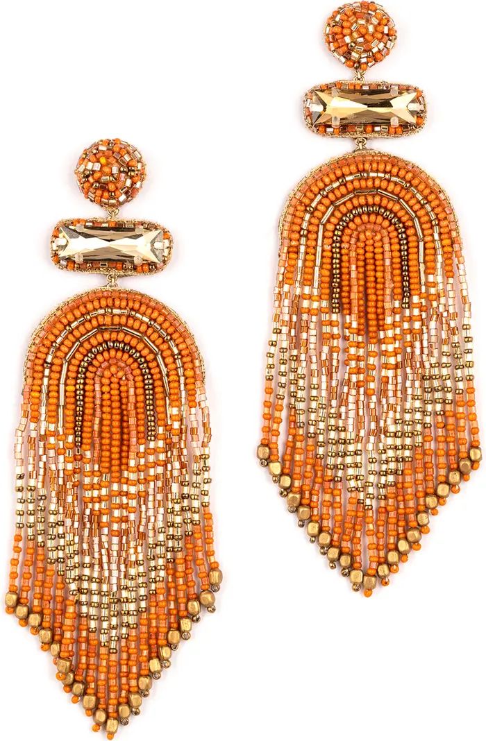 Deepa Gurnani Ishani Beaded Drop Earrings | Nordstrom | Nordstrom