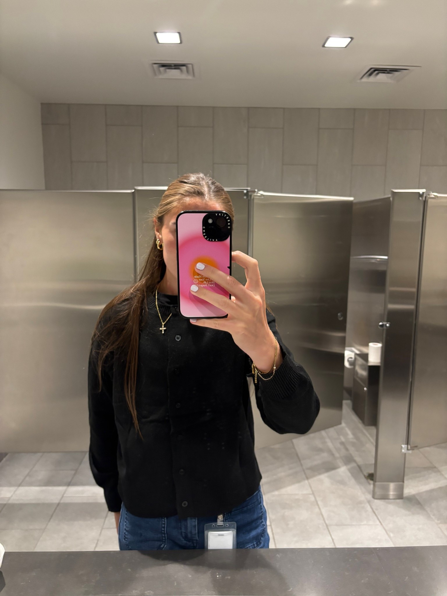 Medium in sweater 

#LTKWorkwear #LTKStyleTip #LTKFindsUnder50