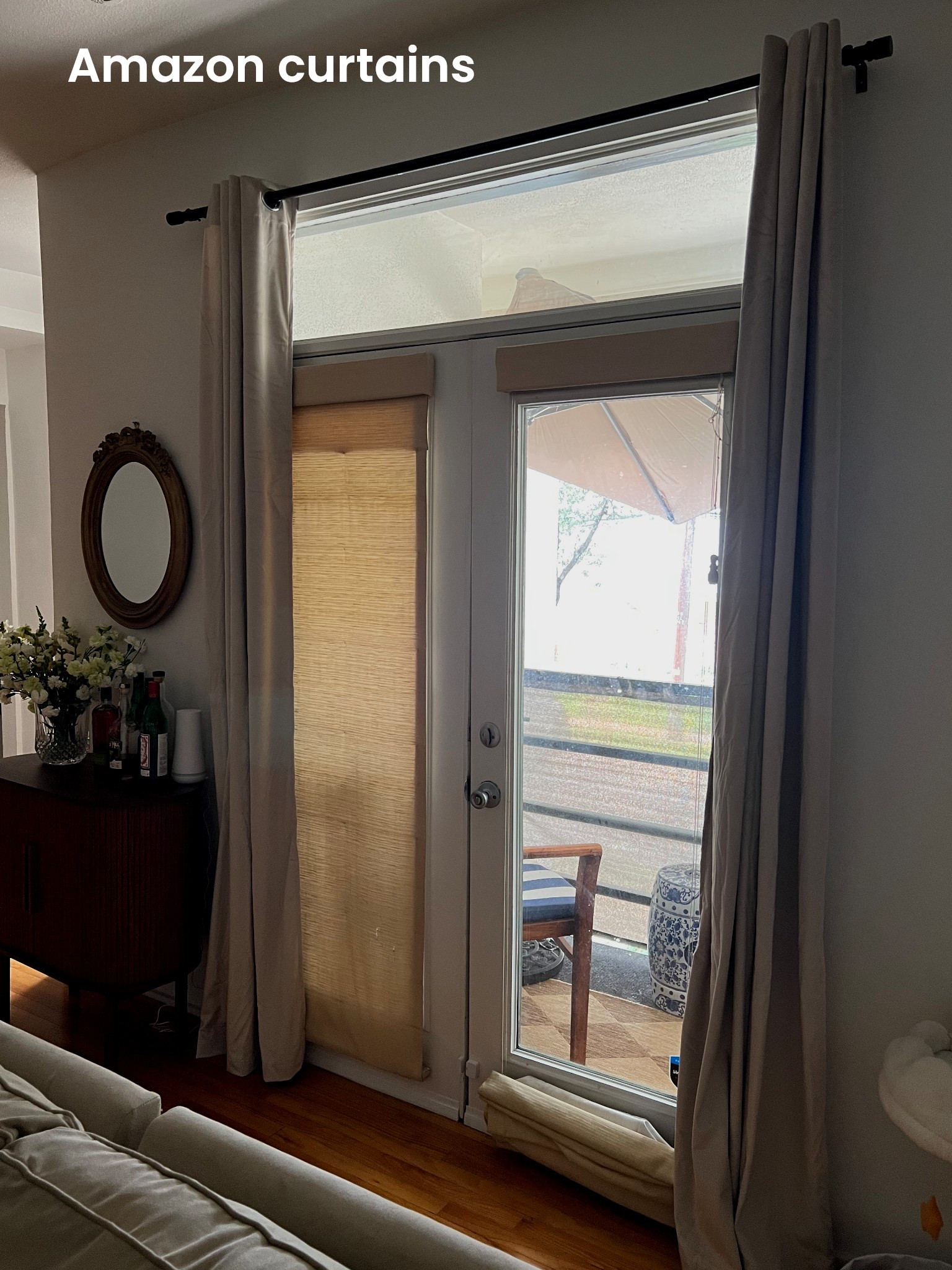 Amazon curtains 🤍 

#amazonhomefinds #amazondecor #amazonhome #affordablehomedecor